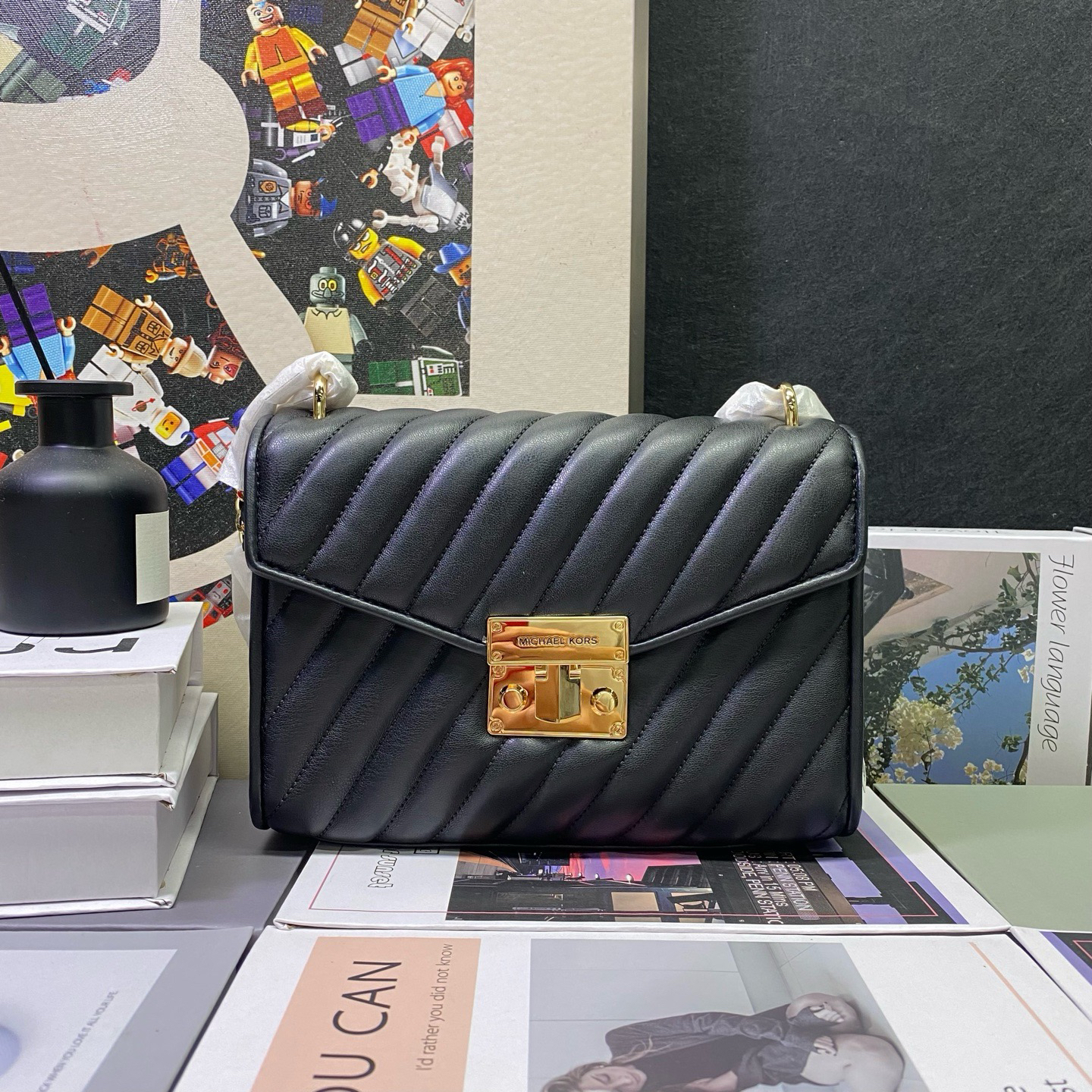 99新 MICHAEL KORS/迈克高仕 22928斜挎包23*16