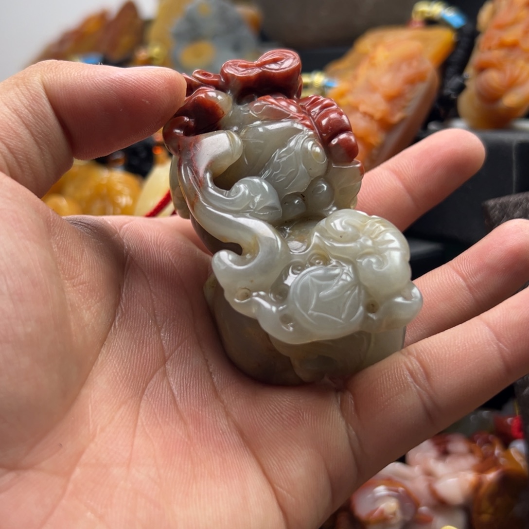 石英质玉（黄龙玉）未镶嵌多选一发货