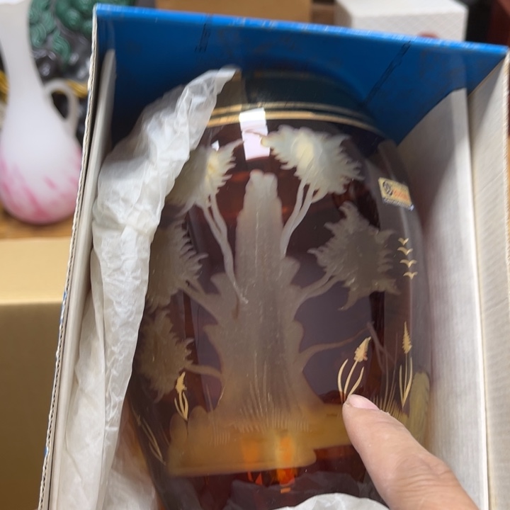 瓷片摆件工艺品瓷器摆件777 