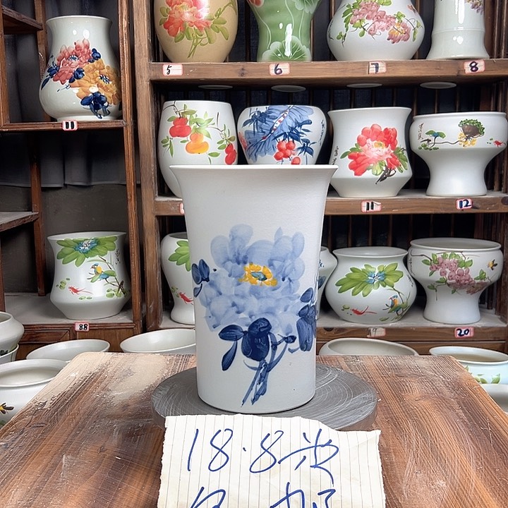 摆件兰花盆兰兰新款新款陶瓷