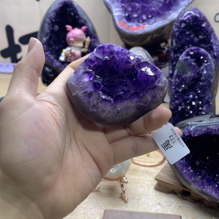 未镶嵌珠宝半成品紫晶