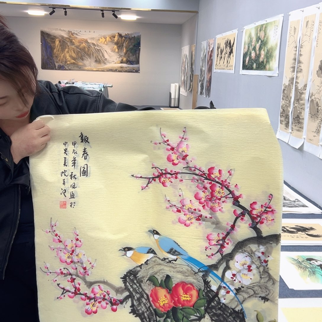 国画作品纯手绘字画