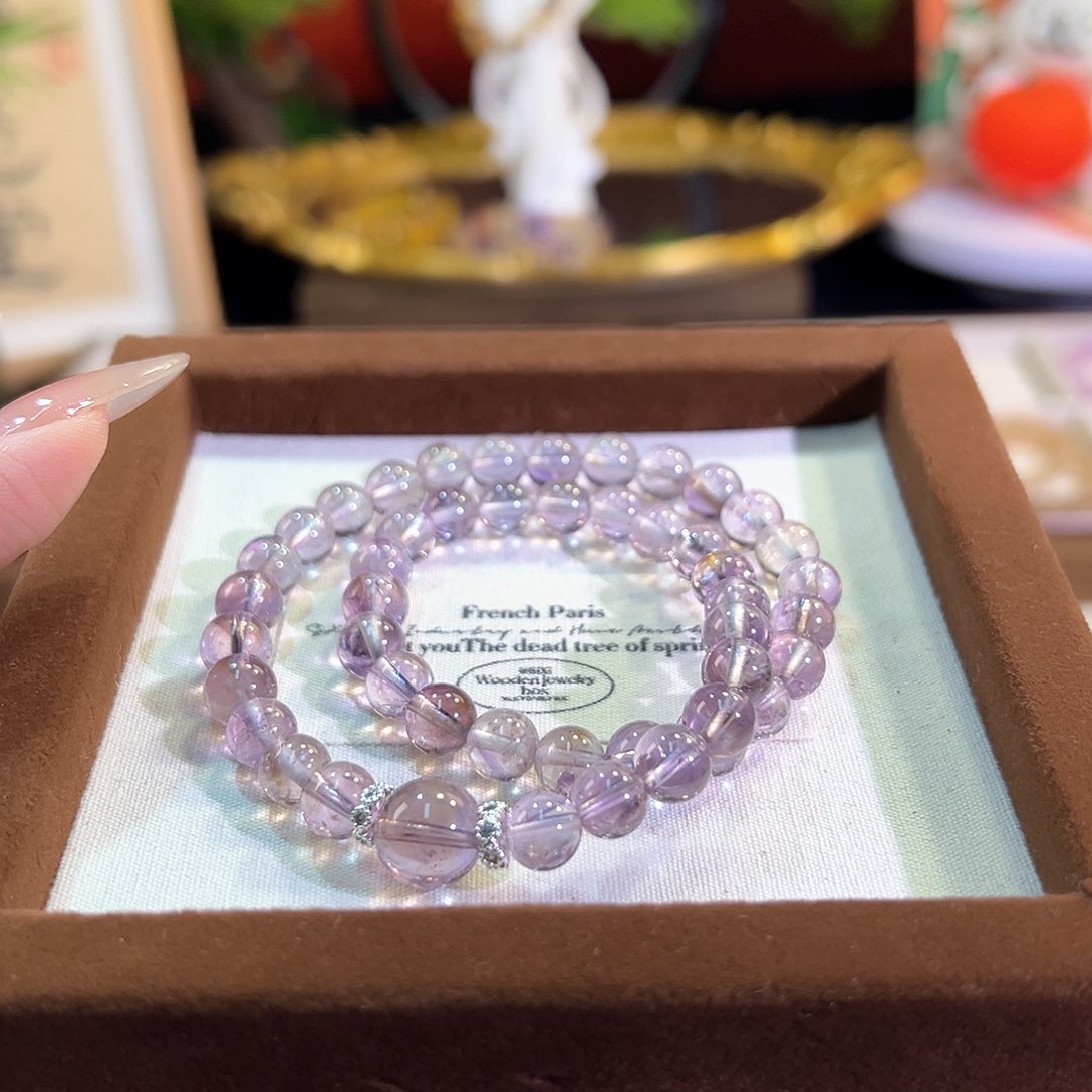 水晶手链未镶嵌紫水晶