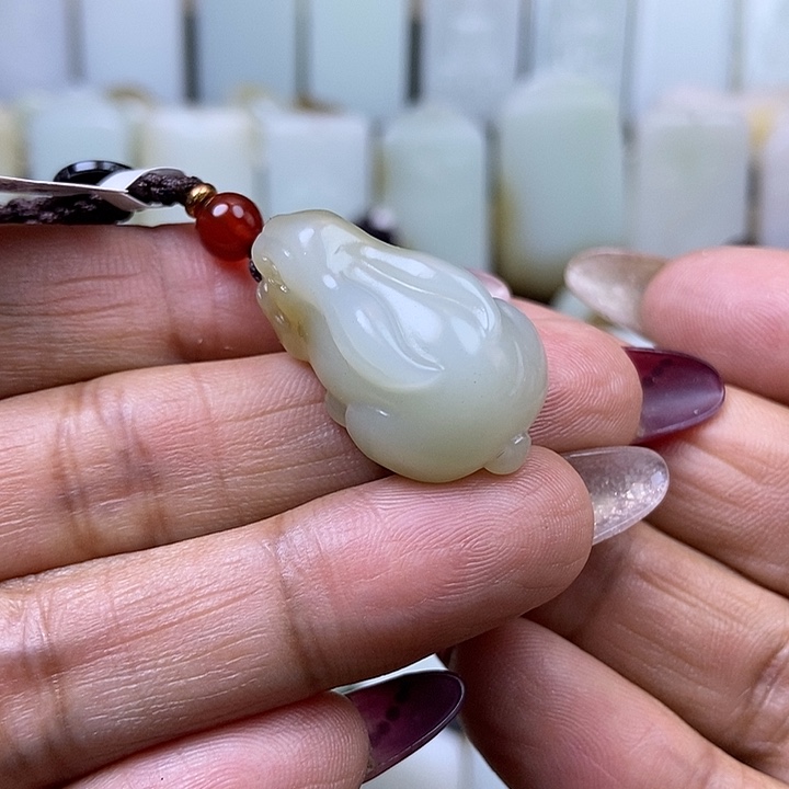 和田玉挂件未镶嵌