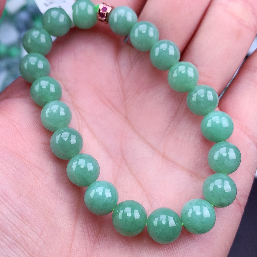 未镶嵌手链翡翠手串