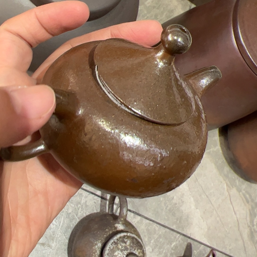 贵台龙窑柴烧茶壶A56
