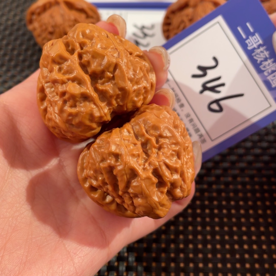 文玩核桃把件346号42尺蛤蟆