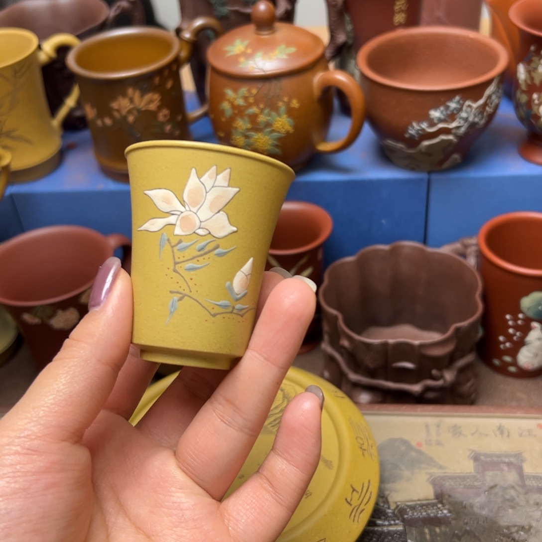 紫砂茶杯紫砂主人杯