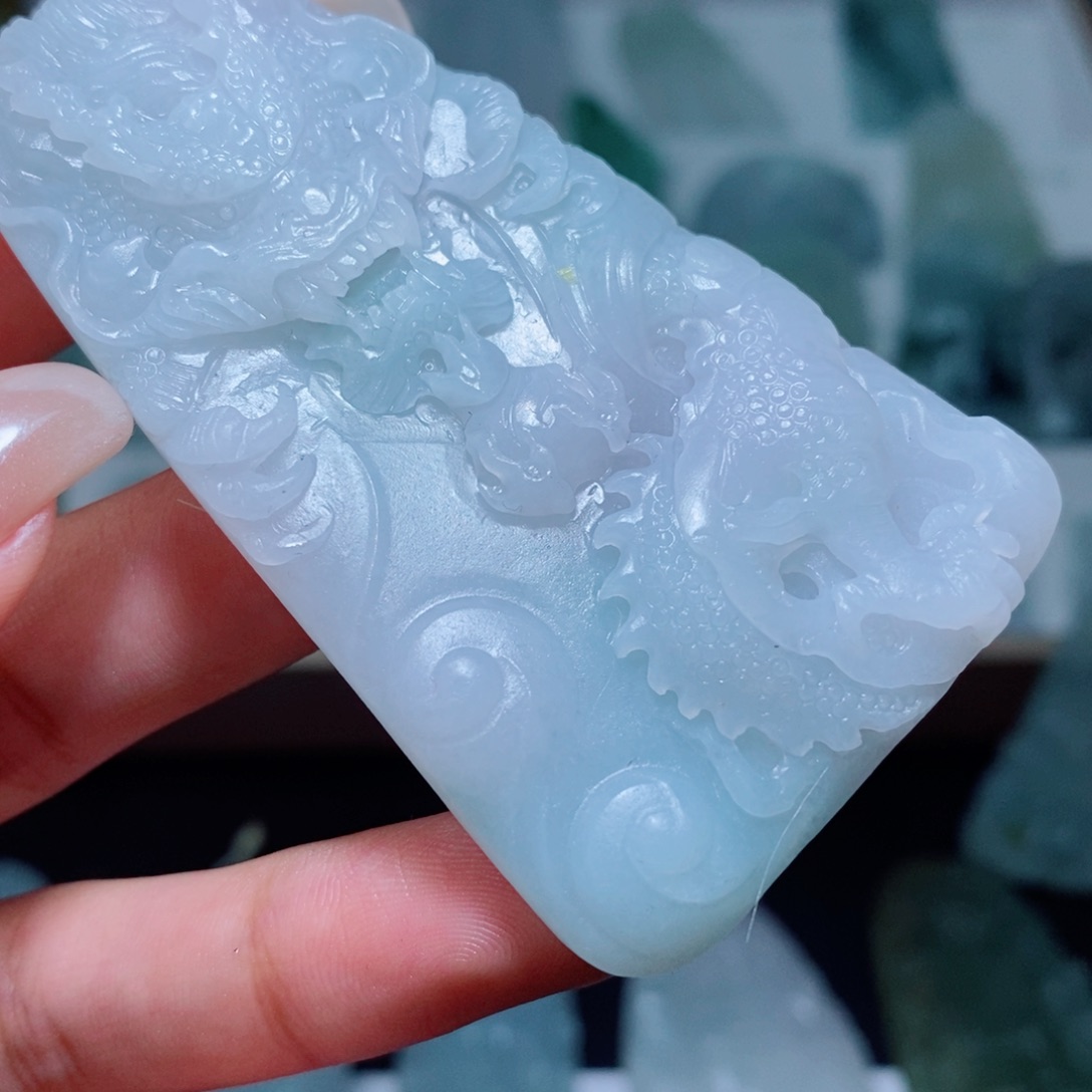 定制翡翠未镶嵌定制毛货翡翠挂件