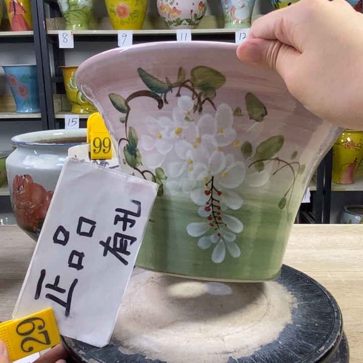 1tc景德镇陶瓷花盆