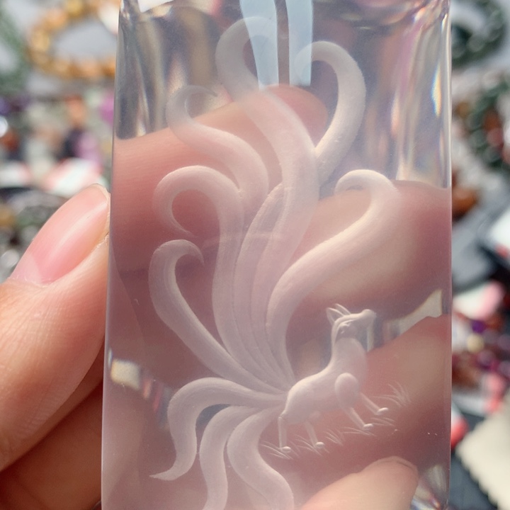 水晶吊坠(不含链)未镶嵌