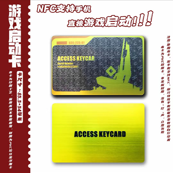 3*3保险 三角洲NFC启动卡1张