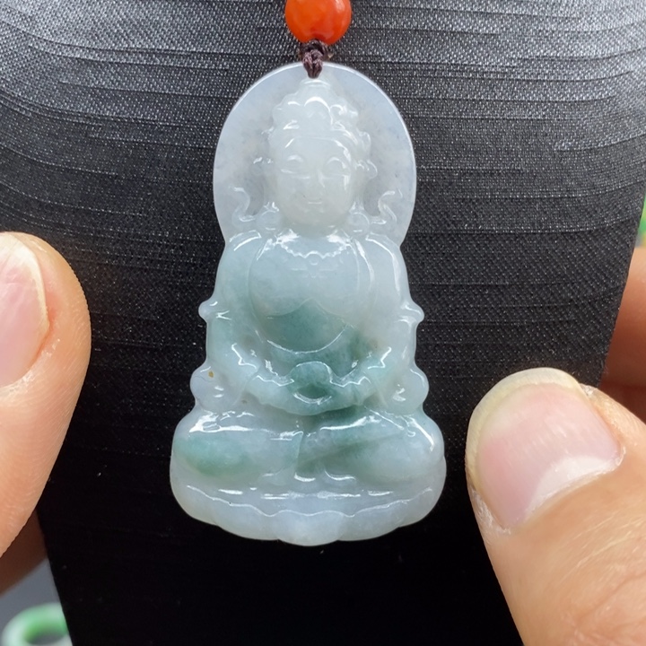 翡翠未镶嵌颈饰吊坠
