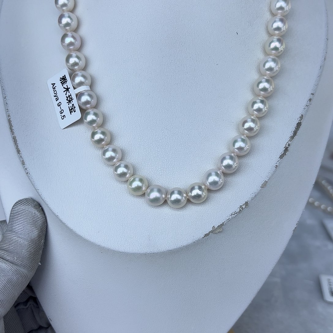 海水珍珠颈饰18K金镶嵌