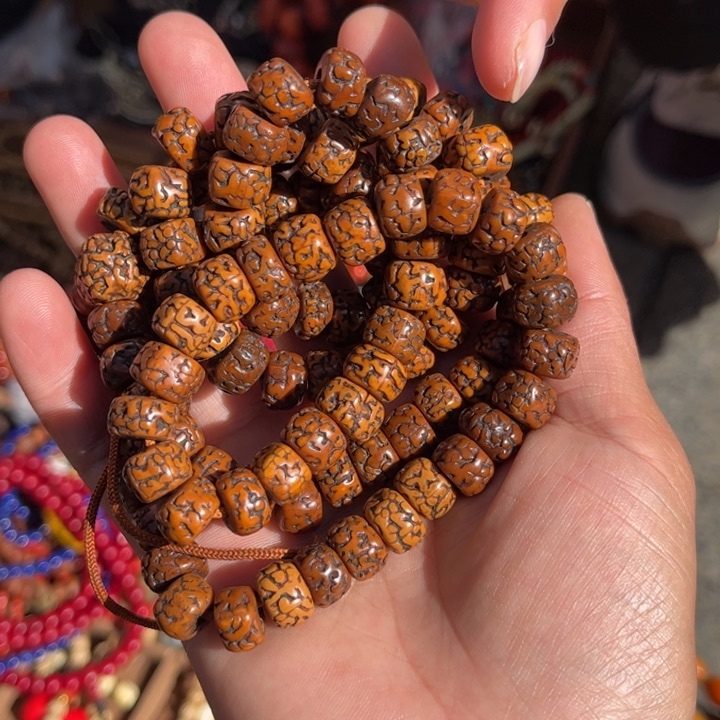 金刚菩提吊坠藏地朵朵金刚菩提108