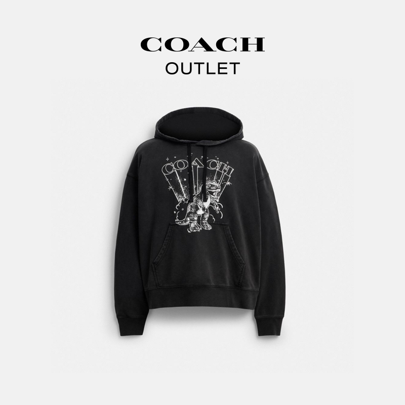 COACH/蔻驰奥莱 REXY连帽卫衣
