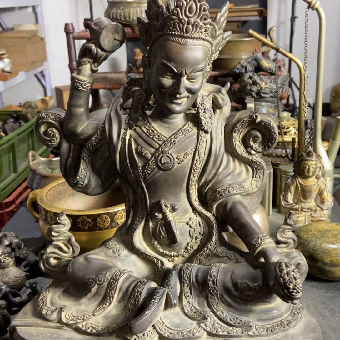 铜器工艺品摆件香炉摆件