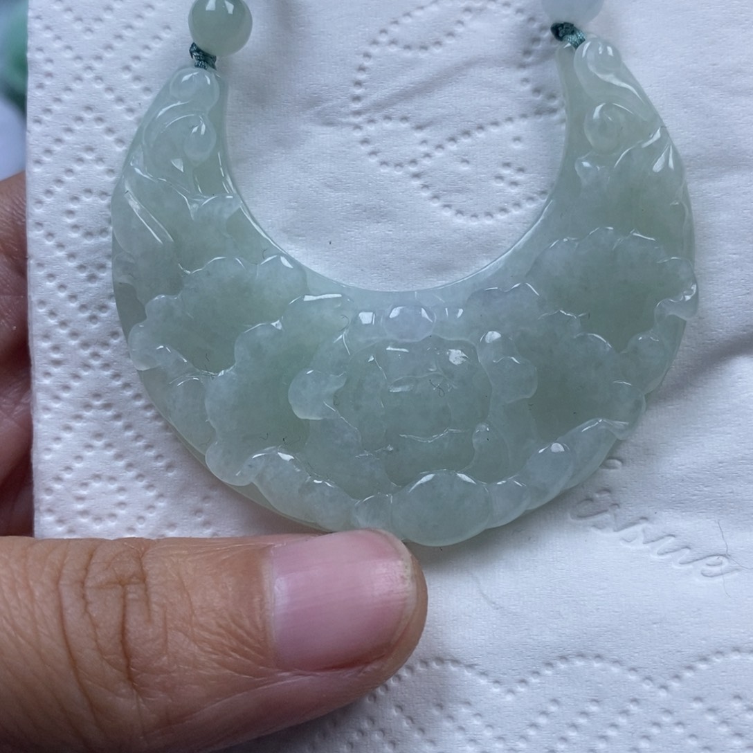 颈饰未镶嵌翡翠翡翠