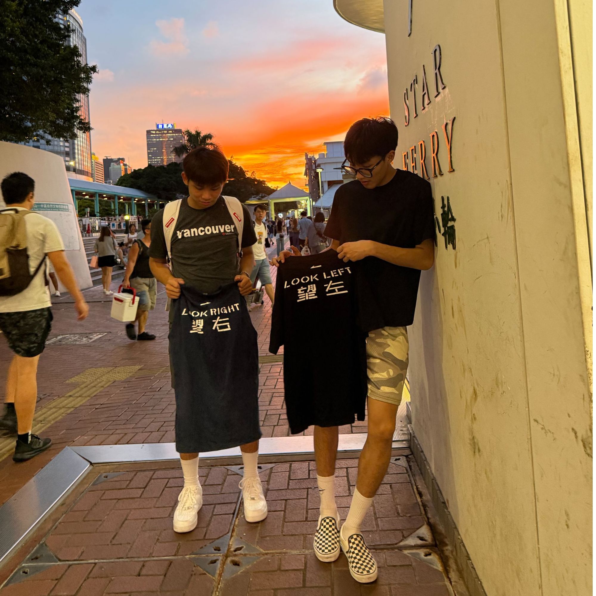 SYSSR 望左望右新疆长绒棉T恤