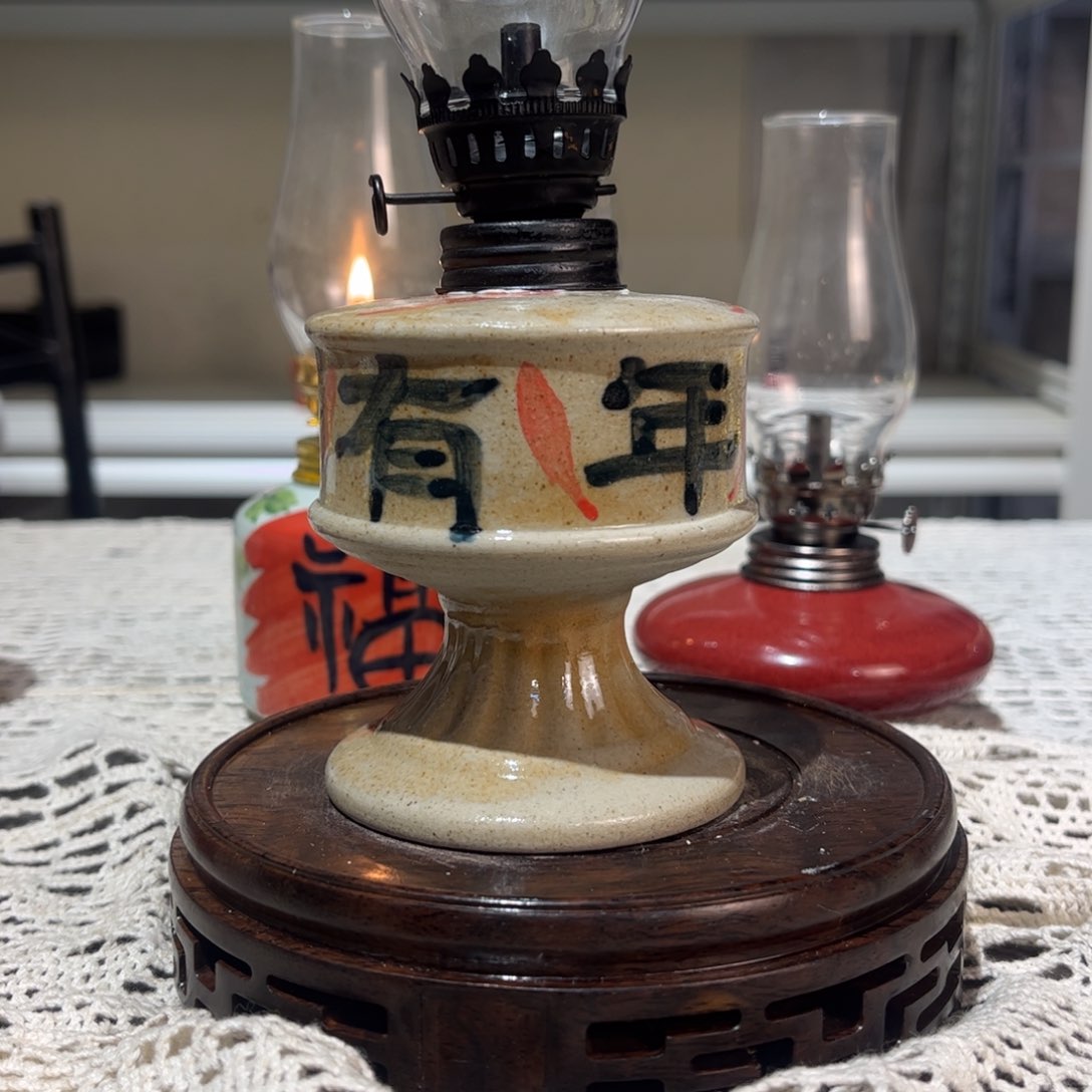 摆件景德镇陶瓷香薰灯