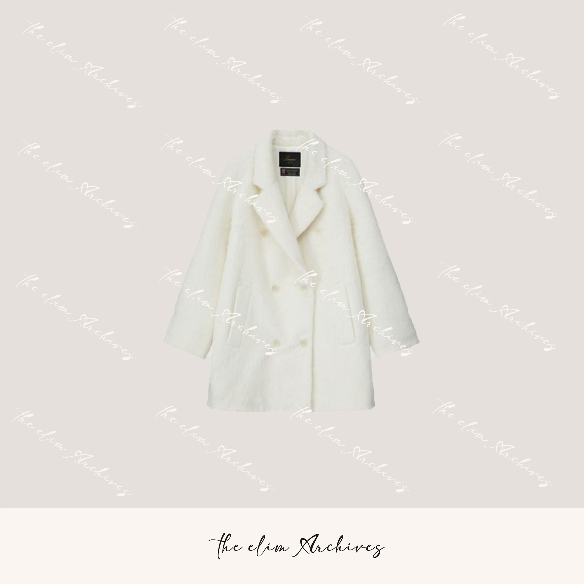 【以琳档案】“雪公主”supermoda意大利頂奢苏力阿尔巴卡大衣