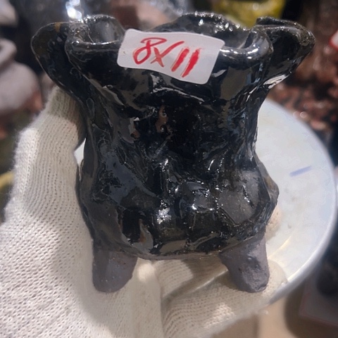 粗陶花盆手工花盆制作