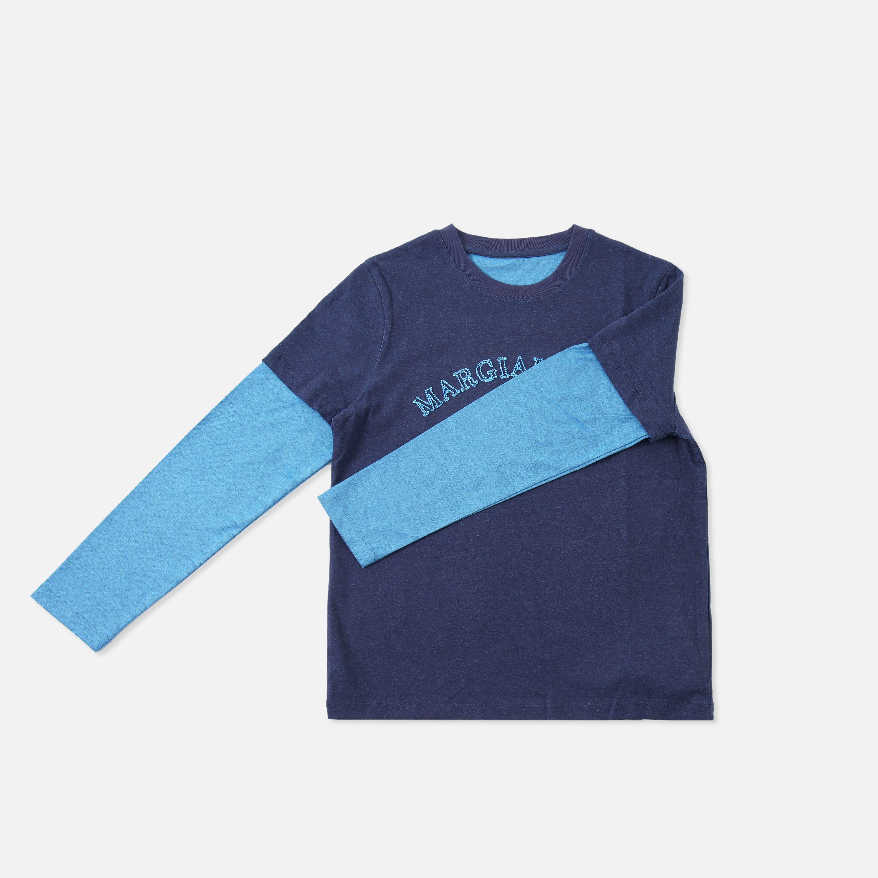 安安推荐【风岚山雪】气质百搭100%棉亲肤拼接T恤CXW51128187A