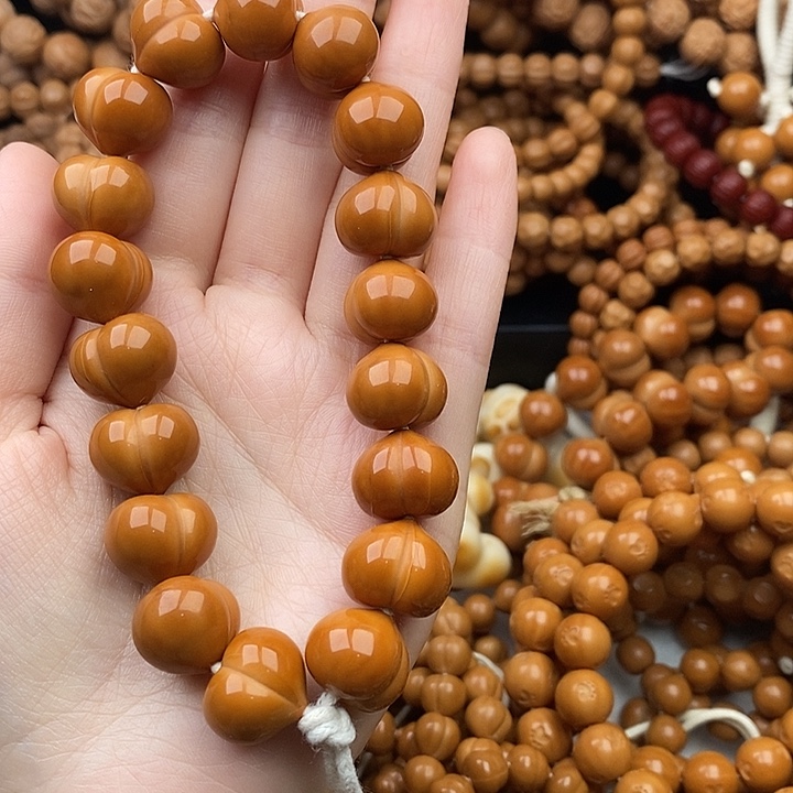 猫***家猴头核桃手串屁桃