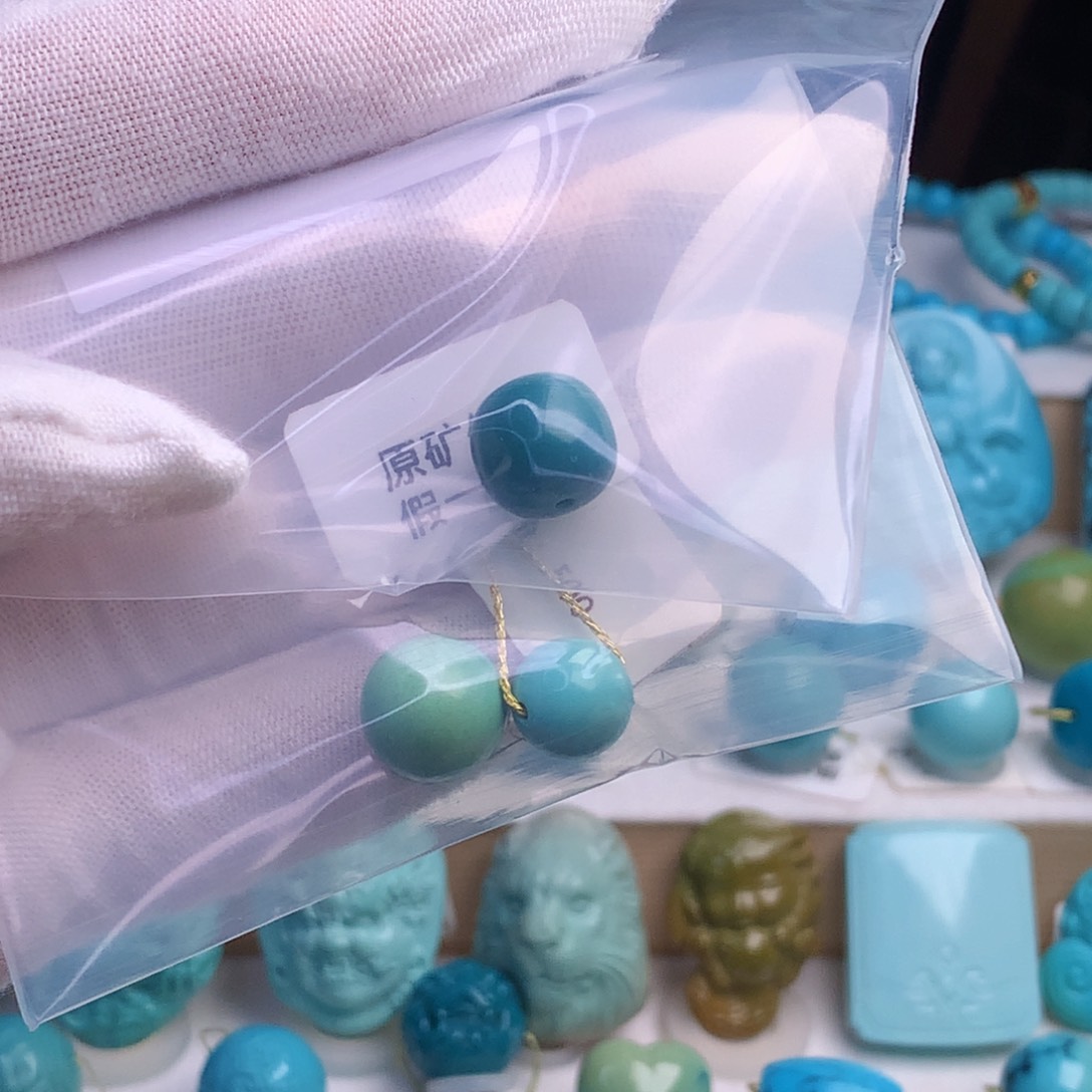 绿松石珠宝奇石未镶嵌追*梦