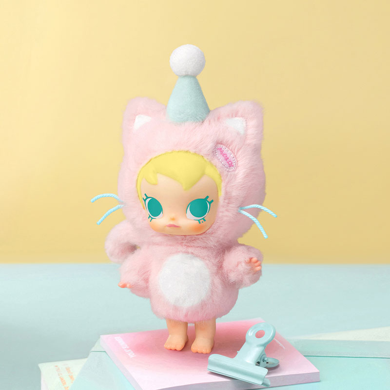 【拆盒】bbmolly口袋朋友搪胶毛绒挂件盲盒不包官瑕