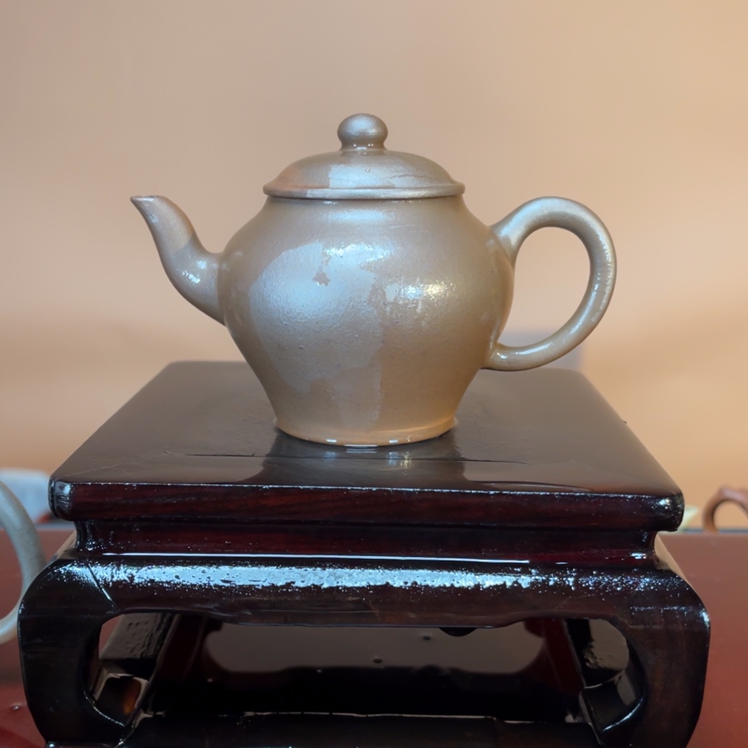 紫砂茶壶高端130cc红泥翁型壶