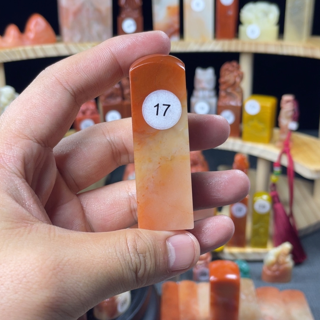 寿山石印石芙蓉素章