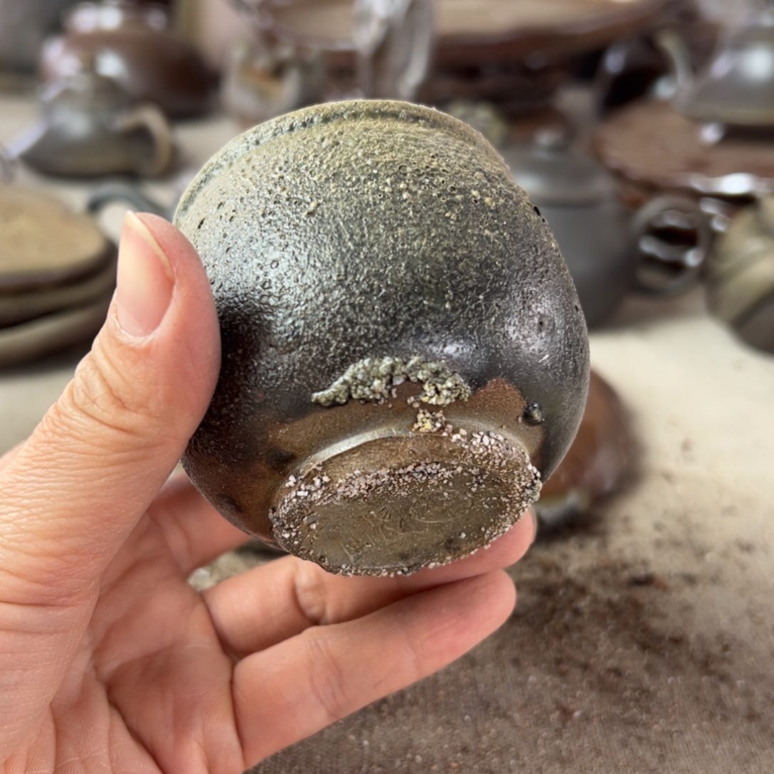 贵台龙窑柴烧茶壶A103