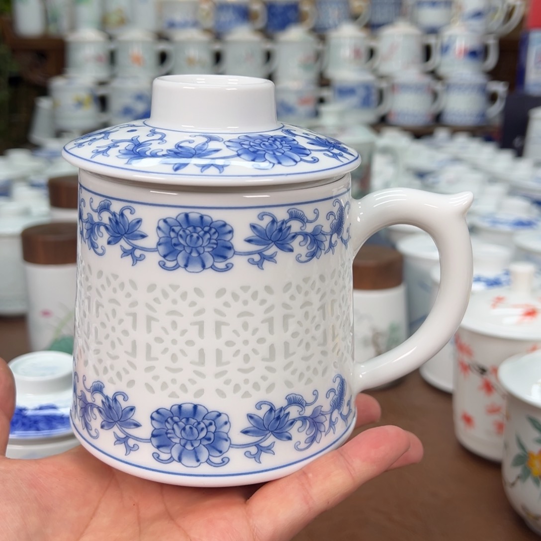 浩**月10只景德镇陶瓷高温陶瓷