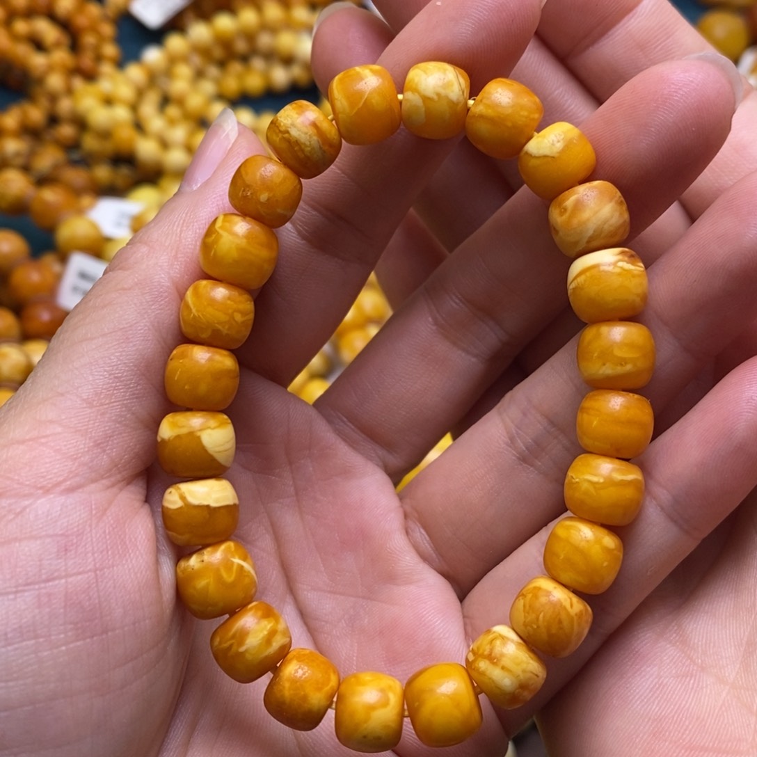 琥珀颈饰未镶嵌9加