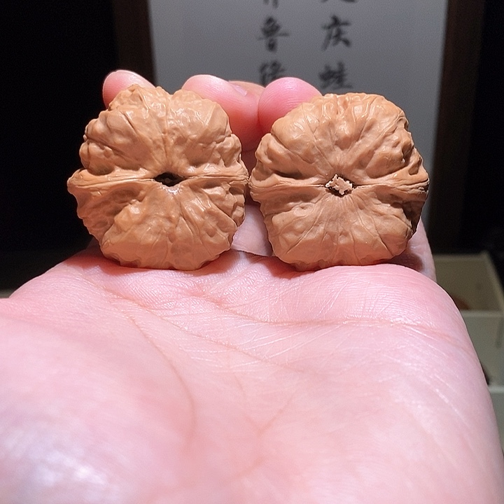 核桃把件悦*蛤蟆头核桃