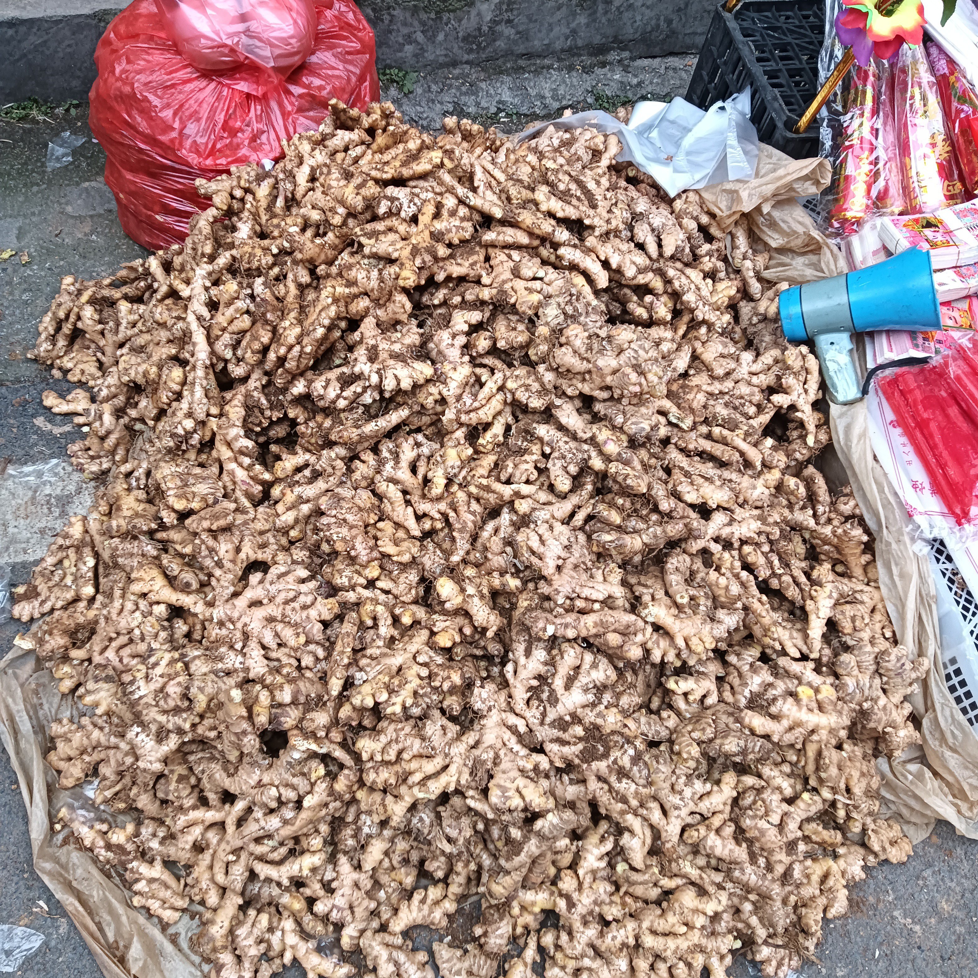 本地火姜农村火姜