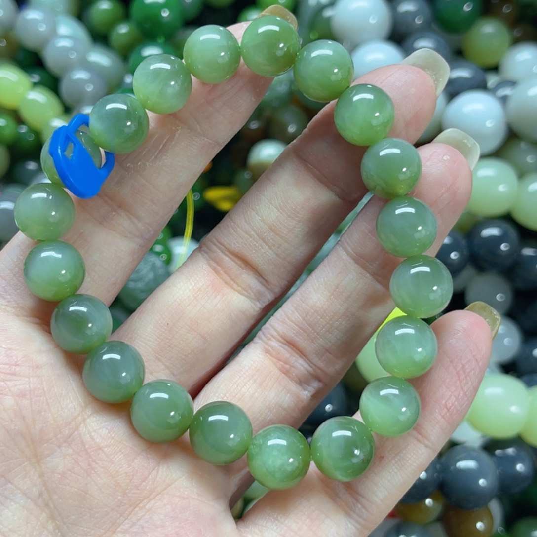 未镶嵌手串和田玉