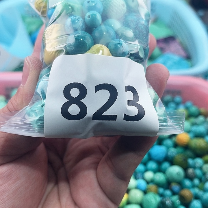 未镶嵌菱锰矿珠宝半成品
