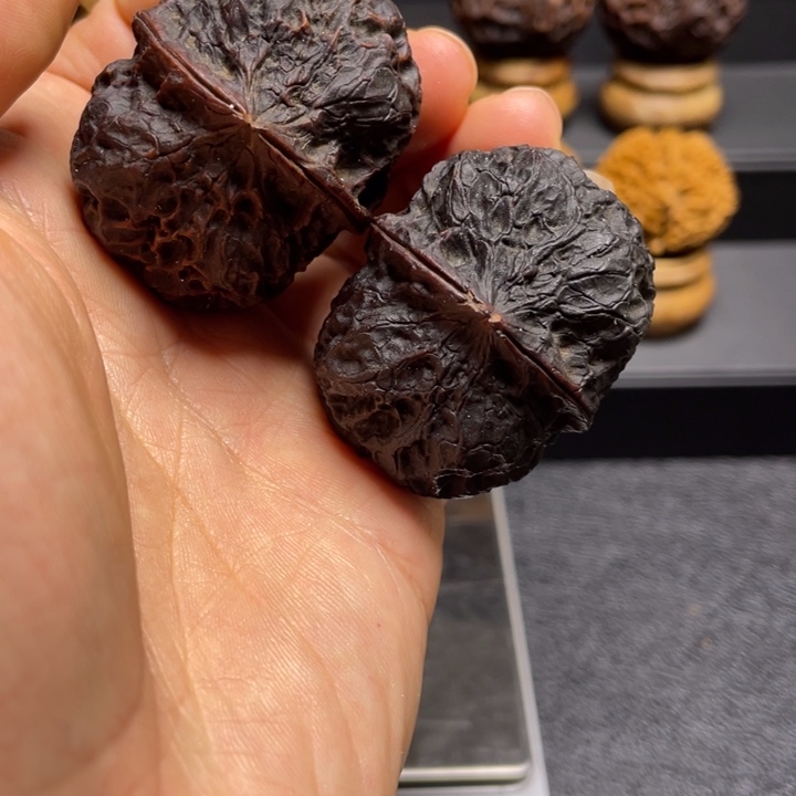 文玩核桃吊坠F方鼎45
