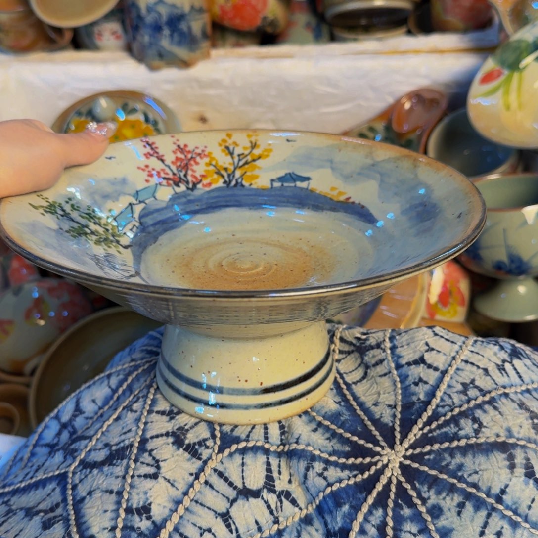 瓷片景德镇陶瓷手工手绘