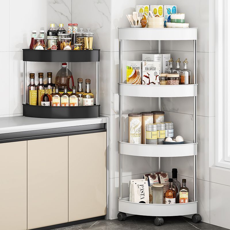 卫生间置物架收纳架角架落地厕所洗手间浴室三角角落夹缝多层厨房