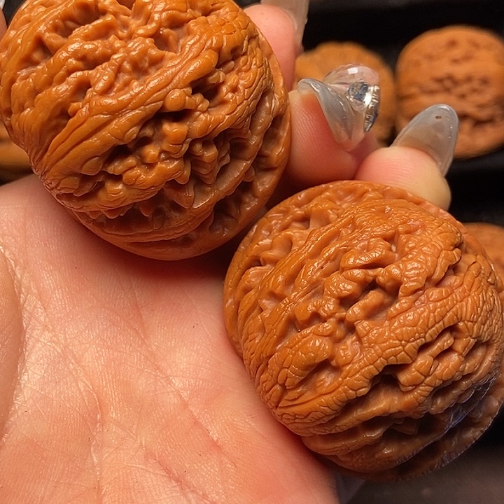 文玩核桃吊坠秦岭山脉核桃