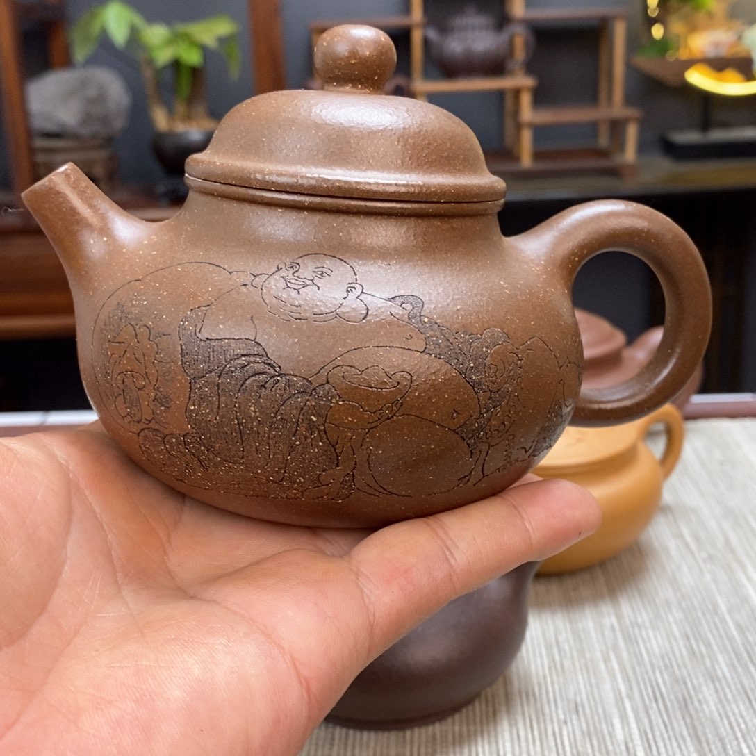 紫泥茶壶容量280毫升