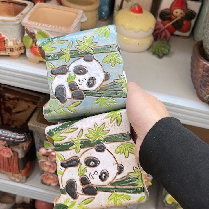 粗陶材质多肉花盆