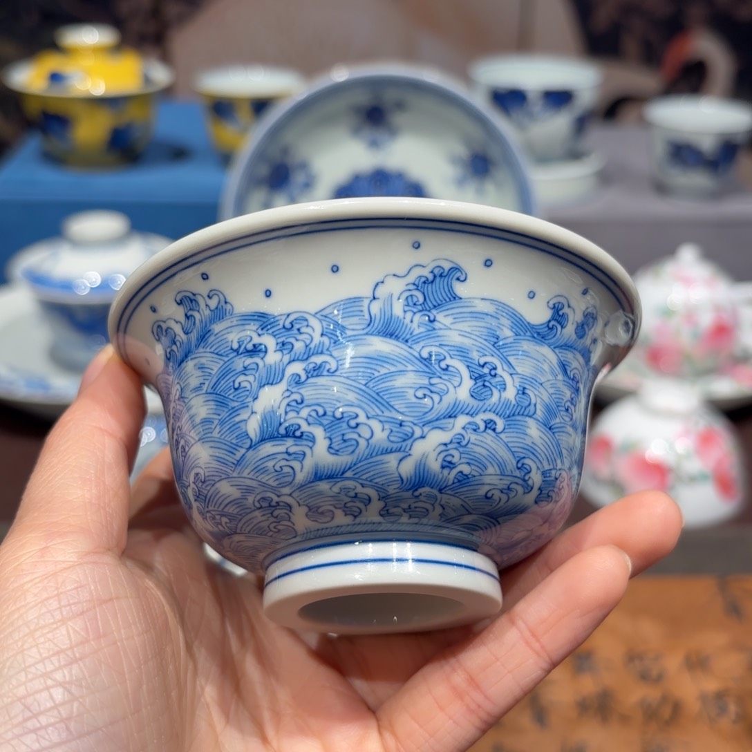 瓷片景德镇纯手工手绘