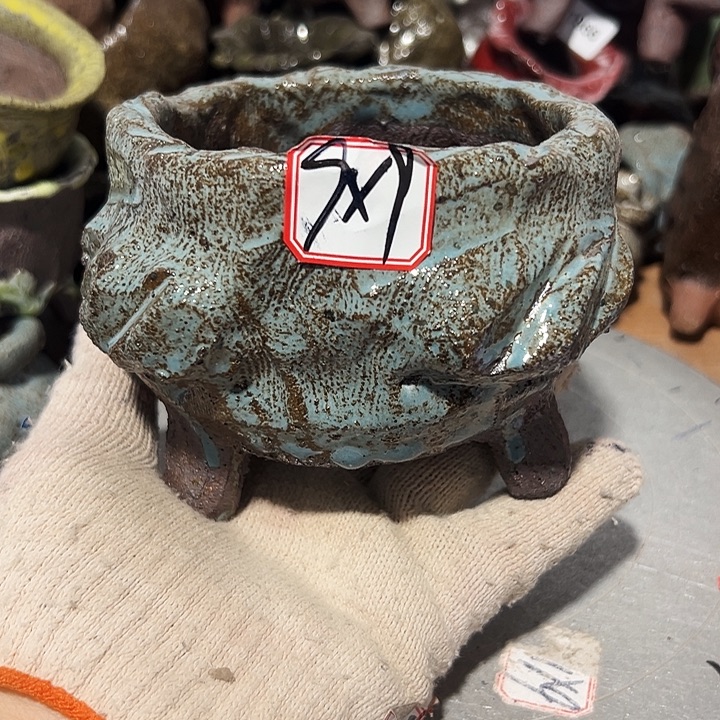 粗陶花盆制作就这样的