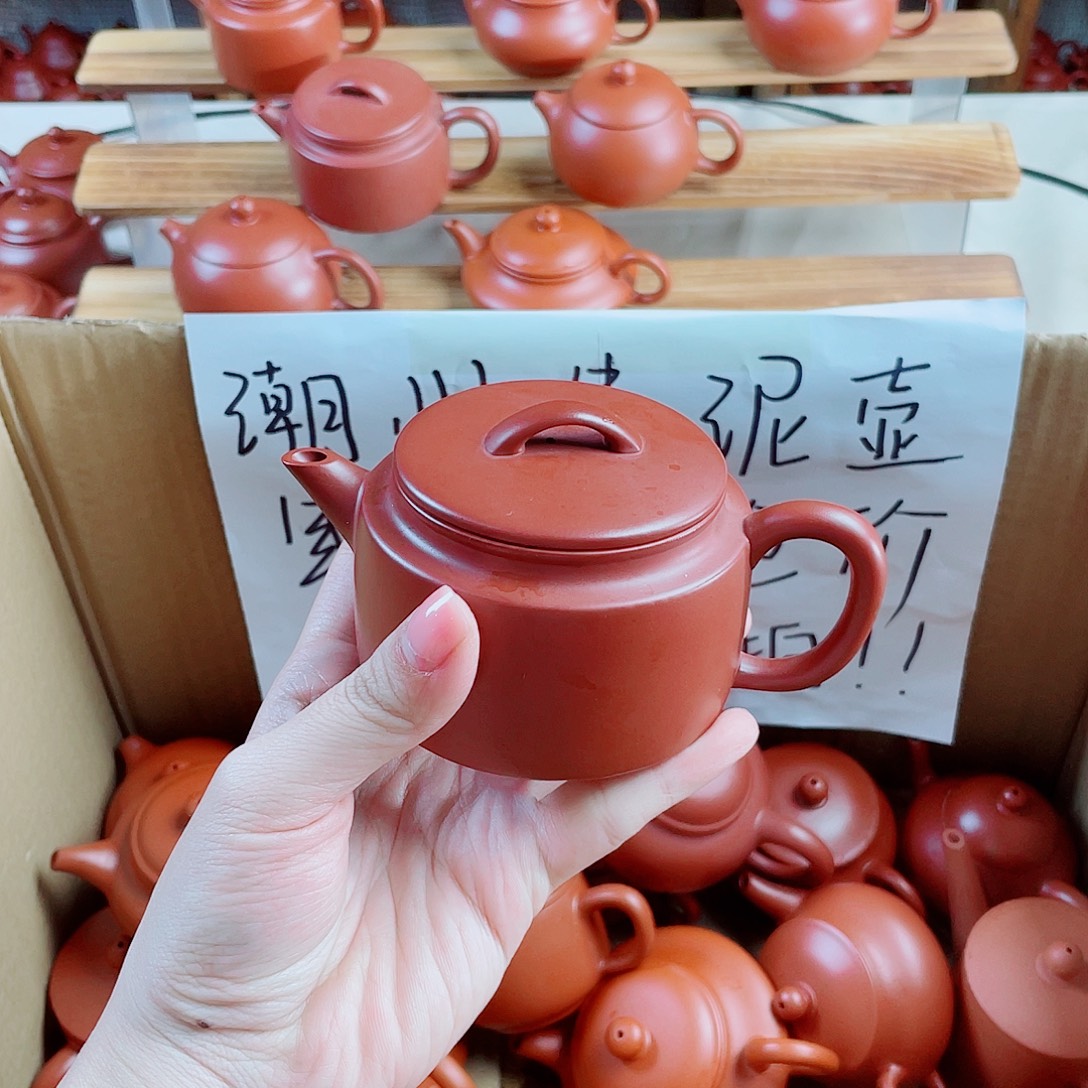 潮州朱泥壶大汉瓦180
