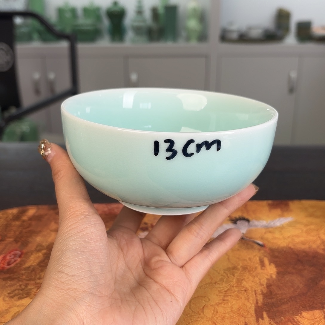 龙泉云间青瓷小米茶器