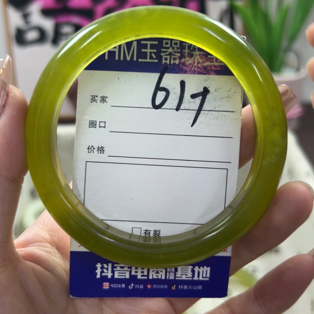 蛇纹石玉手镯未镶嵌243 